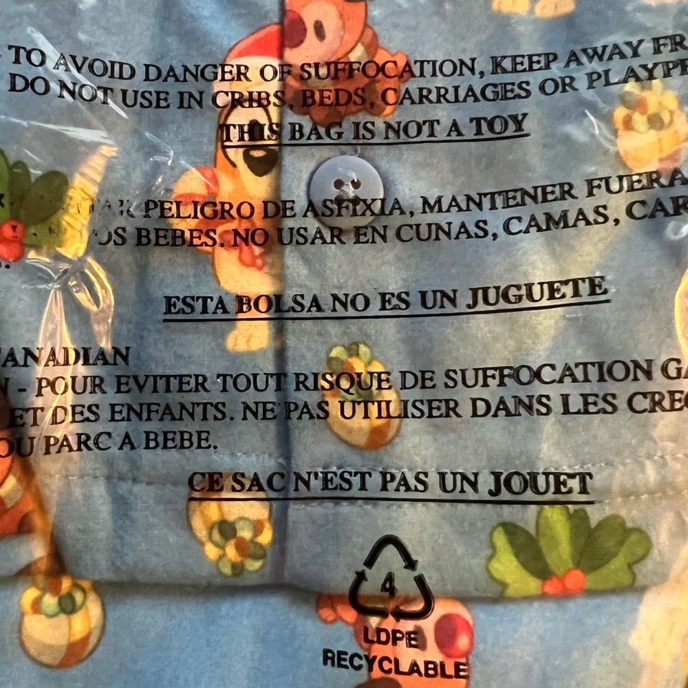 Nordstrom Bluey Super Soft Pajama Set Size 3T::NWT:: - Picture 5 of 5
